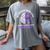 Love And Memory Floral Bain Inspirational Dementia Awareness Women's Comfort Colors T-Shirt Gray