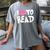 I LOVE TO READ Reading Books Bookworm Library Day Novelty Women's Comfort Colors T-Shirt Gray