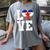 Love Yugoslavia Proud Yugoslav Nostalgia Women's Comfort Colors T-Shirt Gray