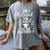 Masters Degree Graduation Art For Women Girl Masters Degree Women's Comfort Colors T-Shirt Gray