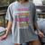 Masters Degree Graduation MPH Social Work Women's Comfort Colors T-Shirt Gray