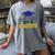Masters Degree Proud Dad Graduation Shirt MBA Social Work Women's Comfort Colors T-Shirt Gray