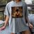 Melanin Afro Women Educated Reading Book History Women's Comfort Colors T-Shirt Gray