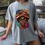 Melanin Girl Afro Book Lover Librarian Teacher Student Women's Comfort Colors T-Shirt Gray Melanin Girl Afro Book Lover Librarian Teacher Student Women's Comfort Colors T-Shirt Gray