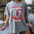 In Memory Of Baby Girl CHD Awareness Heart Disease Daughter Women's Comfort Colors T-Shirt Gray