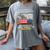 In Memory Of Our Fallen Brothers Sisters Freedom Isn't Free Women's Comfort Colors T-Shirt Gray