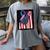 In Memory Of My Friend Suicide Awareness American Flag Women Kids Men Women's Comfort Colors T-Shirt Gray