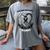 In Memory Of Grandma Melanoma Cancer Awareness Memorial Women's Comfort Colors T-Shirt Gray