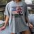 In Memory And Honor Of Firefighters Remembering 911 Women's Comfort Colors T-Shirt Gray