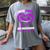 In My Memory Of My Husband PANCREATIC CANCER AWARENESS Women's Comfort Colors T-Shirt Gray In My Memory Of My Husband PANCREATIC CANCER AWARENESS Women's Comfort Colors T-Shirt Gray