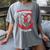 In Memory Little Girl Heart Disease Awareness Month Daughter Raglan Baseball Tee Women's Comfort Colors T-Shirt Gray