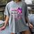 In Memory Of Mom I Know Heaven Beautiful Place Wings Angel Women's Comfort Colors T-Shirt Gray