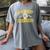 In Memory Of When I Cared Sarcastic Don't Care Finger Women's Comfort Colors T-Shirt Gray