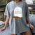 In Memory Of When I Cared Sarcastic Novelty Women's Comfort Colors T-Shirt Gray