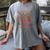 A Very Merry Bookmas Cozy Christmas Bookstore Holiday Cute Women's Comfort Colors T-Shirt Gray