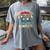Middle School Level Complete Gamer Class Of 2024 Graduation Women's Comfort Colors T-Shirt Gray