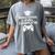 Middle School Level Complete Gamer Graduation Day 2024 Women's Comfort Colors T-Shirt Gray
