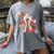 Modern Queen Of Hearts Book Lover Reading Novels Romantasy Women's Comfort Colors T-Shirt Gray Modern Queen Of Hearts Book Lover Reading Novels Romantasy Women's Comfort Colors T-Shirt Gray