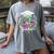 Mother Of a 2025 Graduate Tie Dye Class Senior Graduation 25 Women's Comfort Colors T-Shirt Gray