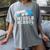 Moving Up To Middle School Graduation T-Shirt Women's Comfort Colors T-Shirt Gray