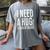 I Need A Huge Stack Of Books Book Lover Joke Women's Comfort Colors T-Shirt Gray