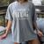 I Need a Huge Stack Of Books Book Lover Reading Quote Women's Comfort Colors T-Shirt Gray