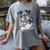 Nerdy Schnauzer Dog Book Lover Glasses Cute Pet For Men Women Kids Women's Comfort Colors T-Shirt Gray