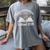 New Chapter Begins Retired 2026 Floral Book Retirement Women Women's Comfort Colors T-Shirt Gray