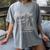 Night Owl Book Club Bookish Book Lover Tee Women's Comfort Colors T-Shirt Gray