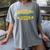 Night Wrestling Senior 2026 Graduation Women's Comfort Colors T-Shirt Gray