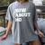 How About No Introvert Not So Social Women's Comfort Colors T-Shirt Gray