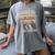 I Have No Shelf Control Book Lover Bookworms Women's Comfort Colors T-Shirt Gray