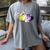 Non-Binary Book Lover Nonbinary Daisy LGBT Reading Pride Women's Comfort Colors T-Shirt Gray Non-Binary Book Lover Nonbinary Daisy LGBT Reading Pride Women's Comfort Colors T-Shirt Gray