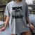 Nope Not Today Antisocial Introvert Cat Lover Men Women Kids Women's Comfort Colors T-Shirt Gray