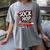 Nostalgia 1950s Sock Hop Dance Women's Comfort Colors T-Shirt Gray