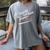 Nostalgia 80s Duck Goose Distressed Women's Comfort Colors T-Shirt Gray Nostalgia 80s Duck Goose Distressed Women's Comfort Colors T-Shirt Gray