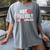 Not Friendly Do Not Approach Witty Introvert Tee Women's Comfort Colors T-Shirt Gray