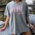 Nurse Est 2018 New Nurse Graduation Shirt Women's Comfort Colors T-Shirt Gray