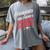 Nurse Graduation I Survived My Girlfriends Nursing Degree Women's Comfort Colors T-Shirt Gray