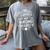 Nurse Wife Nursing Graduation And Nursing Wife Nurse Husband Women's Comfort Colors T-Shirt Gray