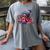 Octopus Reading Book Kraken Book Lover Women's Comfort Colors T-Shirt Gray