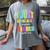 I Officially Graduated Kindergarten Graduation Class Of 2022 Women's Comfort Colors T-Shirt Gray