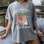 Oh What Fun It Is To Read Book Christmas Tree Premium Tri-Blend Women's Comfort Colors T-Shirt Gray