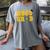 Omega Psi Phi Fraternity Paraphernalia HBCU Graduation Women's Comfort Colors T-Shirt Gray