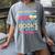 Once Upon A Time There Was A Girl Who Really Loved Books It Women's Comfort Colors T-Shirt Gray