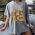 Orange Cats Reading Books Cat Lover Women's Comfort Colors T-Shirt Gray Orange Cats Reading Books Cat Lover Women's Comfort Colors T-Shirt Gray