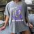 Overdose Awareness Shirt In Memory Of Nephew Purple Ribbon Women's Comfort Colors T-Shirt Gray Overdose Awareness Shirt In Memory Of Nephew Purple Ribbon Women's Comfort Colors T-Shirt Gray