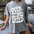 OVERSTIMULATED Introvert Social Mode Sensory Overload Women's Comfort Colors T-Shirt Gray