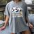 Panda Napping On Books Life’s Too Short To Skip Naps Women's Comfort Colors T-Shirt Gray