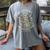 Be Patient With Me I'm From The 1900s Skeleton Women Women's Comfort Colors T-Shirt Gray